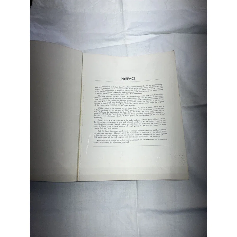 Civil Air Patrol Introduction Cap Manual 50-1 Military Training January 1958
